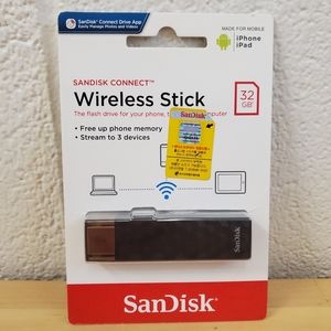 SanDisk 32GB Connect Wireless Stick Flash Drive - SDWS4-032G-G46